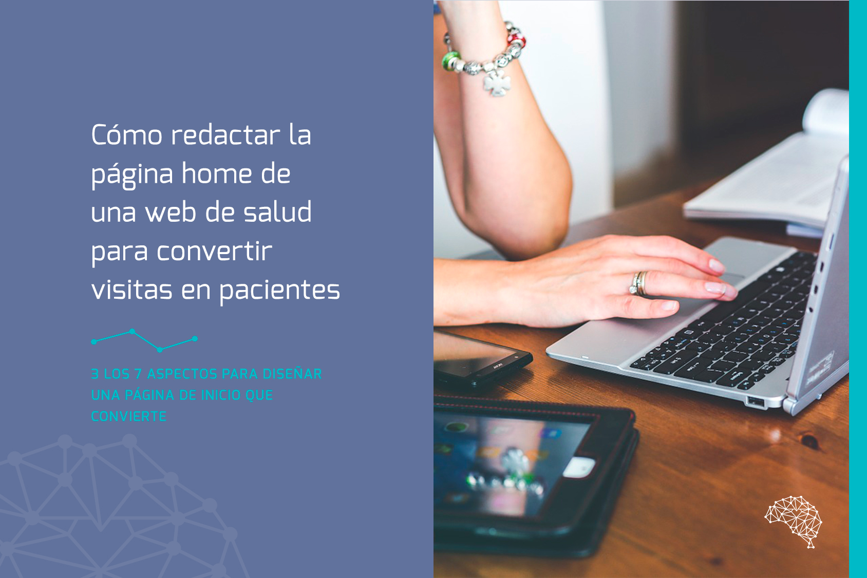 Cómo redactar la página home de una web de salud para convertir visitas en pacientes que piden cita